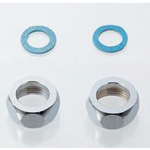 Faucet and related products flexible tube cap nut and non-asbestos packing set
