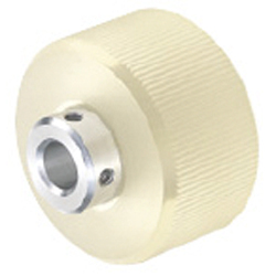 Urethane Rollers - Knurled Type - with Set Screw Holes