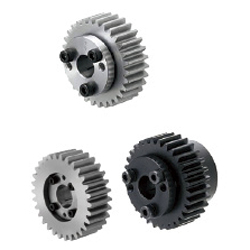 Keyless Hub - Spur Gears, Pressure Angle 20°