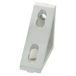Triangle Brackets - For 1 Slot - For 8 Series (Slot Width 10mm) Aluminum Frames