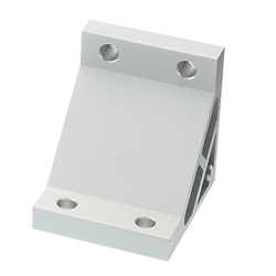 Tabbed Brackets / Extruded Brackets - For 2 or More Slots - For 8-45 Series (Slot Width 10mm) Aluminum Frames - Ultra Thick Brackets HBLUD8-45-SSP