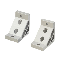 8-45 Series (Groove Width 10 mm) - For 1-Row Groove - Extruded Extra Thick Bracket for 60 Square