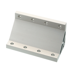 Extruded Brackets - For 3 or More Slots - For 8 Series (Slot Width 10mm) Aluminum Frames - Brackets for Heavy Load