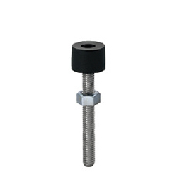 Shock Absorption Stoppers - Hex Socket Head Cap Screws with Low Elastic Rubber Head UNSTH8-25
