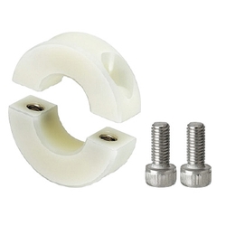 Shaft Collar Threaded Inserts (Lightweight) - Plastic, Split SCSPM25