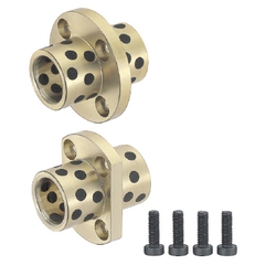 Flange Integrated Oil Free Bushings - Center Flanged MPCTZ10-25