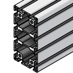 Aluminum Frame 8-100 Series/slot width 10/100x200mm