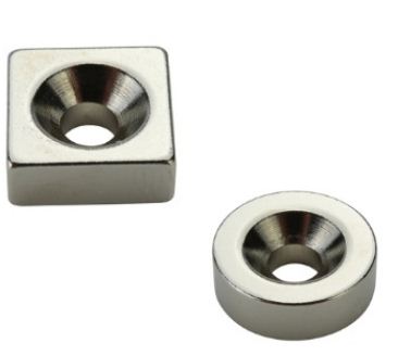 Neodymium Magnets Flat Shape for Countersunk C-NHXCS12-4.5