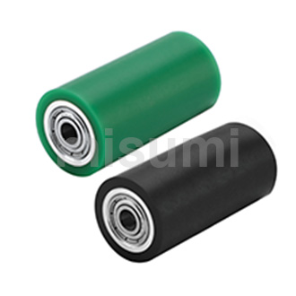Urethane Molded Rollers With Bearings C-RORGS40-50