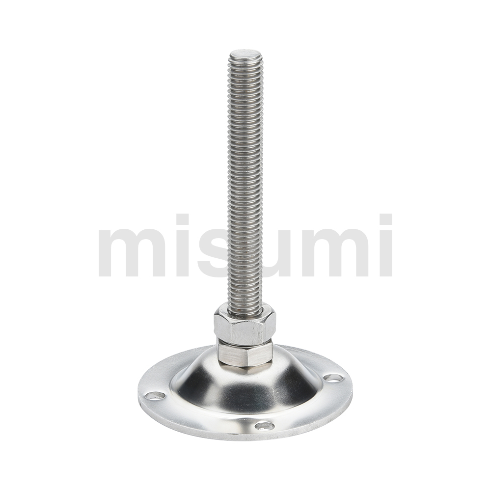 Leveling Mounts Metal Pad With Positioning Holes E-FJWNQ75-20-100