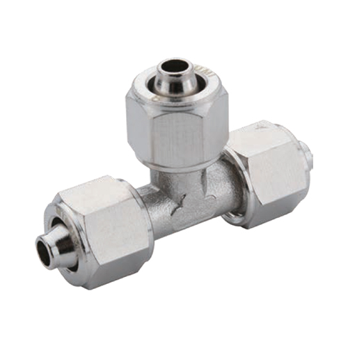 Compression Fittings Brass, Tees E-PACK-MBNPE10-6