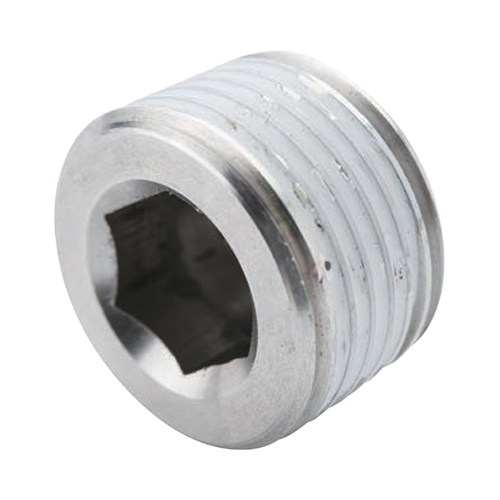 Screw-In Plugs Stainless Steel, Male Threaded, Hex Socket E-PACK-MSSPB1