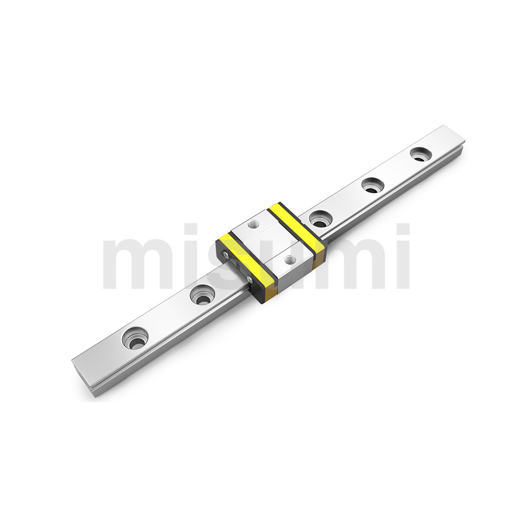 Miniature Linear Guides Short Blocks E-MLGB15S