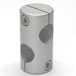 Stainless Steel, Round Hole Pipe Joint Cross 90° Hole PJ4S200