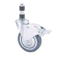 General Casters, GMO Series, with Free Swivel Stopper GMO-75MMW-5