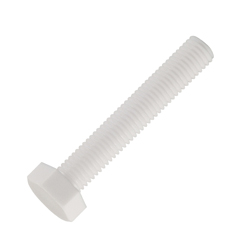 PC (Polycarbonate)/Hex Bolts Transparent/White