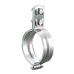 Vertical Pipe Clamp / Foot Mount, With Stainless Steel Hinged Loop Type Pipe Clamp BN N-010204-100A