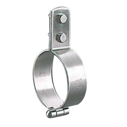 Vertical Pipe Clamp / Foot Mount With Stainless Steel PC Loop Type Pipe Clamp BN N-010244-20A