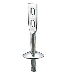Vertical Pipe Fitting / Mounting Leg, Paddle Shaped Leg for Stainless Steel Turbo Anchor N-010408-L50-D9X12