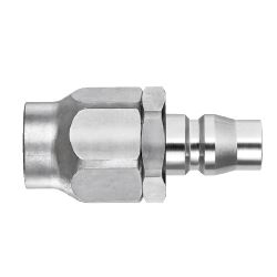 Plug, PN (for Braided Hose Mounting/High Coupler) 90PN-BH-BRASS