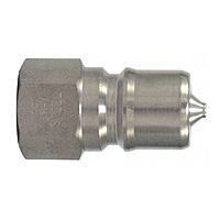 SP Coupler Type A, Steel, FKM Plug, Female Thread