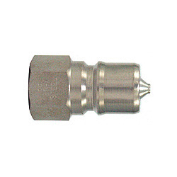 SP Coupler Type A, Steel, NBR Plug, Female Thread 8P-A-STL-NBR