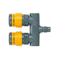 High Coupler Ace, Plastic, for 2-Way Piping
