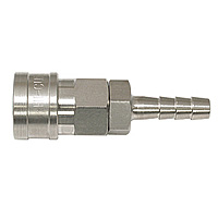 High Coupler Small Bore, Stainless Steel, FKM SH