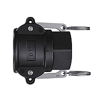 Lever Lock Coupler, Resin, LD LD-6TSF-PLA-NBR