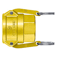 Lever Lock Coupler Copper Alloy, LD Type LD-10TSF-BRS-NBR