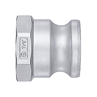 Lever Lock Cupla, Aluminum Alloy, Plug, LA Type (for Male Thread) LA-6TPF-ALM