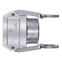 Lever Lock Cupla, Aluminum Alloy, LB Type (For Female Thread Mounting) LB-32TSM-ALM-NBR