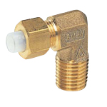 QuickSeal Series, Insertion Type (Brass Specification) 90° Elbow (Size in Inches) L2N1/8-PT1/8