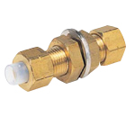 Quick Seal Series Insert Type (Brass Specifications) Panel Touch Connector (Inch Size) UCT1N1/4