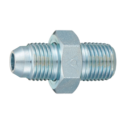 Taper Screw Type Adapter for Pipes in Equipment Connection Site (With 30° Male Sheet) 010 Straight