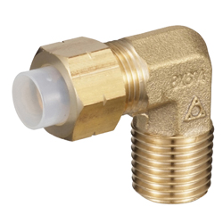 Quick Seal Series Insertion Type (Brass Specifications) 90° Elbow (Metric Size) L4N10X7.5-PT1/2