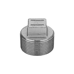Stainless Steel Screw-In Tube Fitting Square Plug P20A