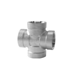 Stainless Steel Screw-In Tube Fitting Cross X6A
