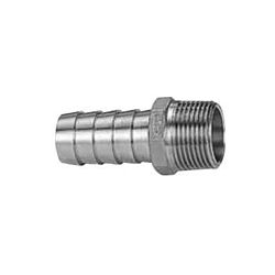 Stainless Steel Screw-in Pipe Fitting, Hex Head Hose Nipple SHN10A