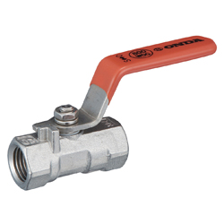 Stainless Steel Ball Valve, SBFS2 Type, Lever Handle, Reduced Bore (SCS13A) SBFS2-25