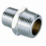 Metal Pipe Fitting, Variable Diameter Nipple, Dual Tapering