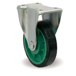 Steel Plate Caster - with Fixed K Fitting UP / K