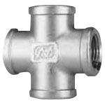 Stainless Steel Screw-in Type Fitting Cross X