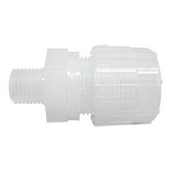 Super 300 Type Pillar Fitting, Male Connector P-MCW2-N6A