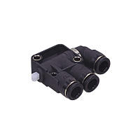 Mechanical Switching Valve, Micro Switch Type Pin Type (Central Exhaust) MVM43-J