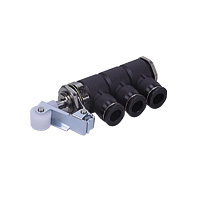 Mechanical Valve Panel Mount Type Roller (Concentrated Exhaust Type) MVP63-RJ