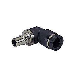 Light Coupling, E3/E7 Series Plug, Elbow With Quick-Connect Fitting