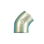 Steel Pipe Fittings, Screw-In Pipe Fitting, 45° Elbow L45-11/4B-C