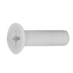 Reny (High-Strength Nylon) Cross-Head Countersunk Machine Screw CSPCSR-RENY-M4-8