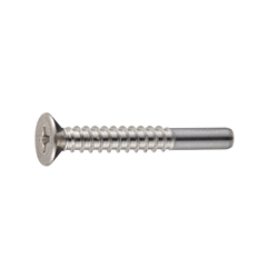 Cross Recessed Flat Head Tapping Screws, 2 Models with Guide, BRP Shape, G=10